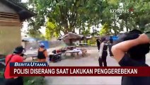 Gerebek Lapak Judi dan Narkoba di Deli Serdang, Polisi Diserang Sekelompok Orang!