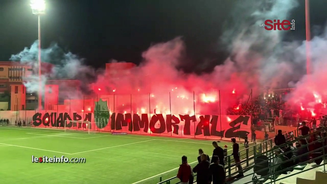 كراكاج رهيب لجماهير رجاء بني ملال في مباراة ودا...