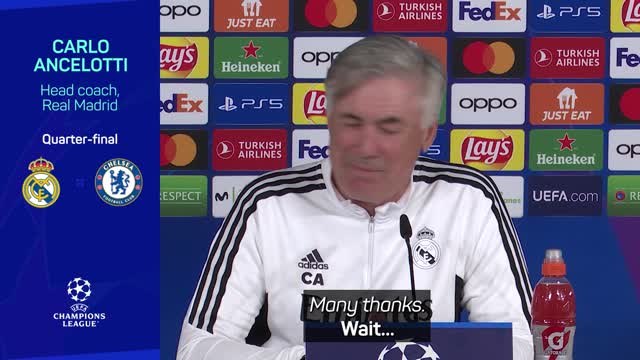 Ancelotti interrupts press officer to praise serial winners Madrid
