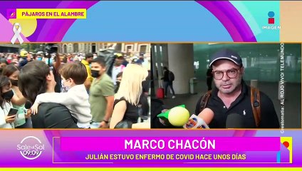 'Fue como un hijo para mí' Marco chacón se quiebra por partida de Julián Figueroa