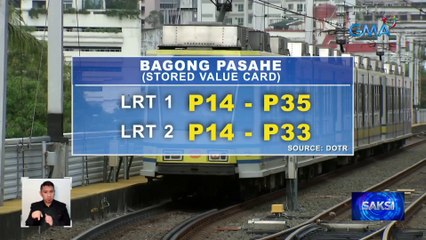 Dagdag-pasahe sa LRT 1 at 2, aprubado na pero hindi muna ipatutupad | Saksi