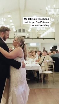 _To give him credit he waited until the end of the reception _ You can tell he had a great night __ _ ‍♀️ _annikaframe(MP4)