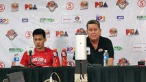 Barangay Ginebra postgame press conference after Game 1 win in the 2023 PBA Governors' Cup finals