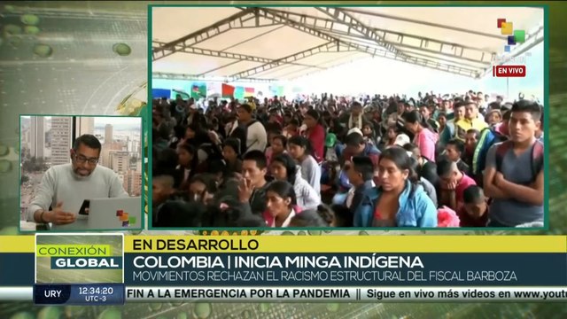 Colombia: Minga indígena se moviliza a Bogotá en defensa de sus derechos