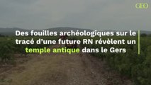 Des fouilles archéologiques sur le tracé d’une future RN révèlent un temple antique dans le Gers (1)