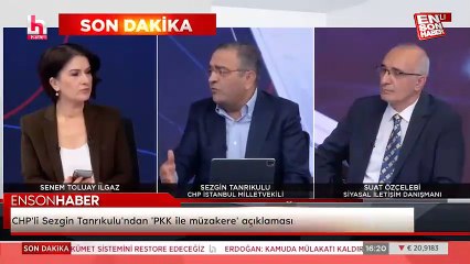 CHP'li Sezgin Tanrıkulu'ndan 'PKK ile müzakere' açıklaması