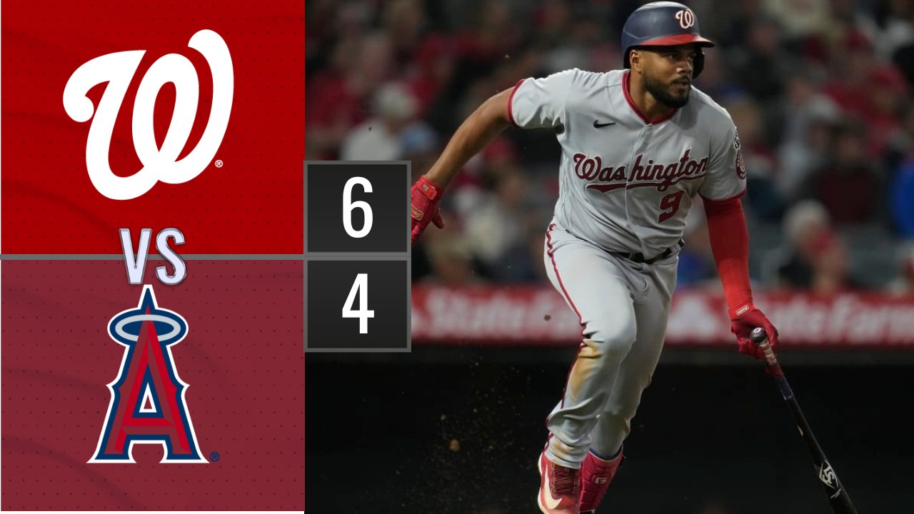 Resumen Nacionales de Washington vs Angelinos de Los Ángeles | MLB 10-04-2023