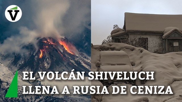 La erupción del volcán Shiveluch que ha causado la mayor nube de ceniza en décadas