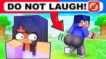 Minecraft but EXTREME DO NOT LAUGH...
