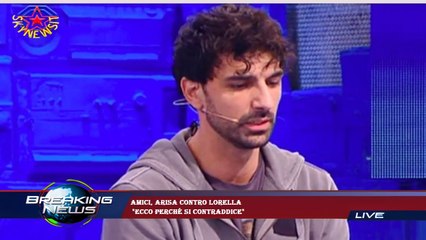 Amici, Arisa contro Lorella  "Ecco perché si contraddice"