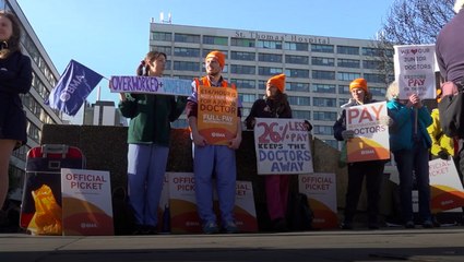 Junior doctors start four-day strike across UK as NHS faces ‘unparalleled’ disruption
