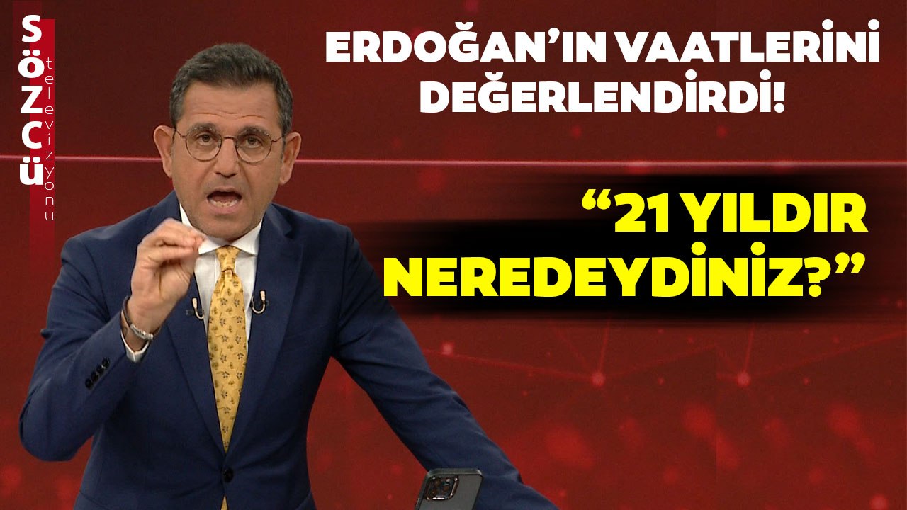 Fatih Portakal Erdoğan'ın Seçim Vaatlerini Yorumladı! "21 Yıldır Neredeydiniz?"