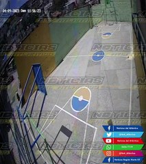 Sale a luz el vídeo del momento que es lanzada una bomba lacrimógena en escuela