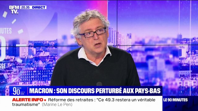 Michel Onfray: Emmanuel Macron a rompu un contrat avec le peuple
