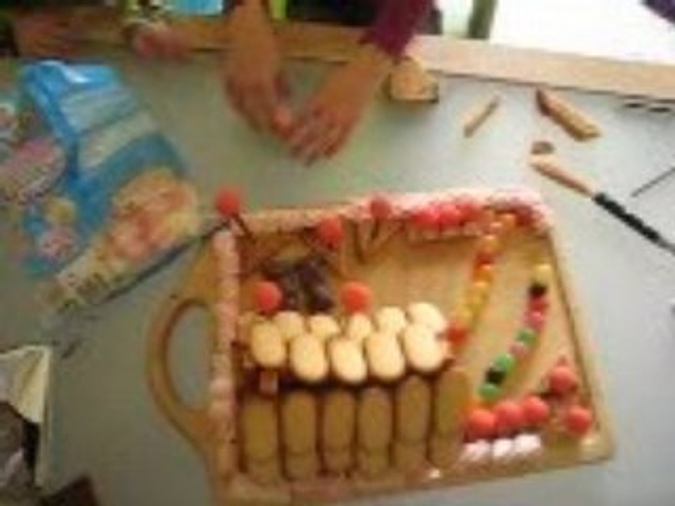 Realisation gateau maison hansel et gretel