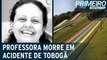 Mulher morre após acidente em tobogã de parque em São Roque (SP)