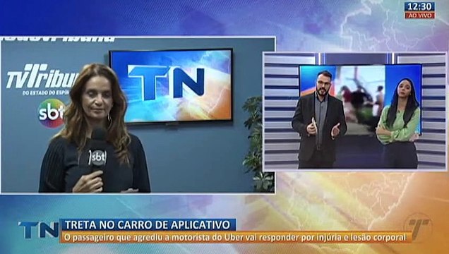 Casal se envolve em confusão com motorista de aplicativo