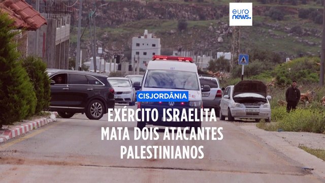 Soldados israelitas matam dois atacantes palestinianos na Cisjordânia