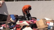 Desalojados un centenar de migrantes subsaharianos en un campamento de Túnez