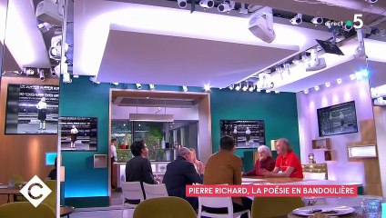 Pierre Richard invité dans 'C à Vous'