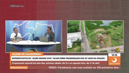 Açude Grande de Cajazeiras completa 107 anos com programação cultural e debates pela despoluição