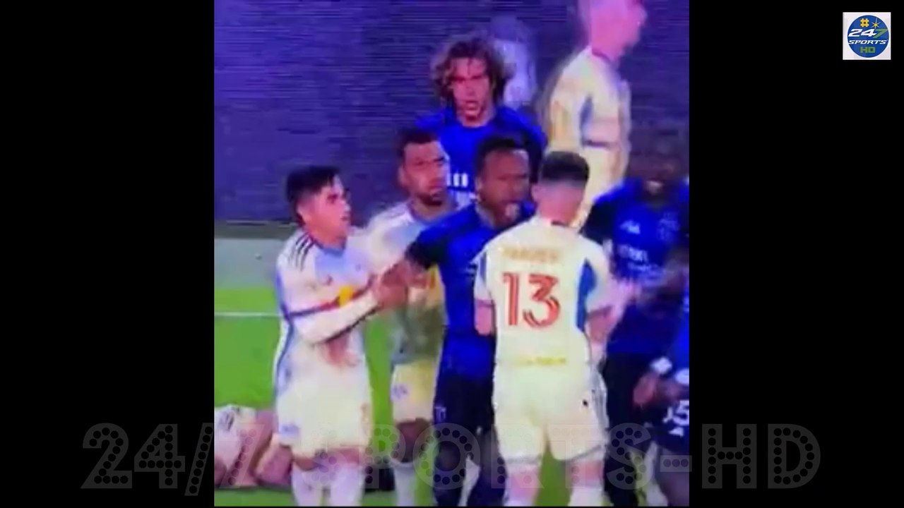 Barely seen this posted anywhere and it baffles me. This should be the biggest talking point of the weekend. Based off the reactions it’s clear SOMETHING was said that crossed the line. MLS needs to handle this fast & accordingly & hand out a lengthy ban