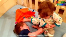 Twin babies fighting over Toy - Funny Babies Video Compilation