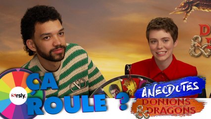 DONJONS & DRAGONS : Sophia Lillis & Justice Smith tournent la roue