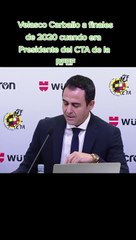 Lo que opinaba Velasco Carballo, antecesor de Medina Cantalejo, sobre las críticas a los árbitros