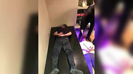 Suç örgütü lideri Ürfi Çetinkaya'nın yakalanma anı görüntüleri ortaya çıktı