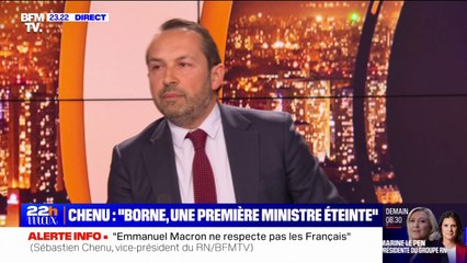Pour Sébastien Chenu (RN), "les forces de gauche ont vraiment le goût de l'effort inutile"