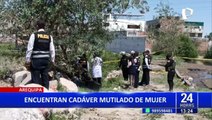 Arequipa: agricultores hallan cuerpo mutilado de una mujer de aproximadamente 30 años