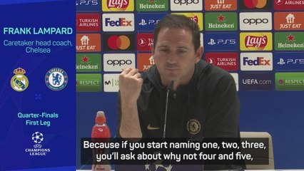 Lampard full of respect for 'serial winners' Benzema, Modric and Kroos