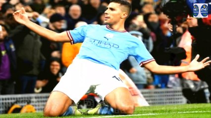 RODRI Score Stunning Curly Goal from 25 Yards Distance against Bayern Munich in the Champions League