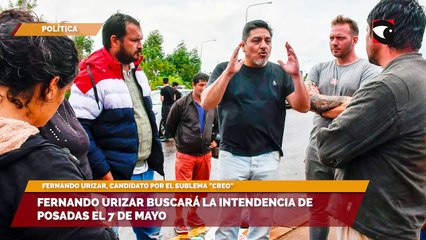 Fernando Urizar buscará la intendencia de Posadas el 7 de mayo