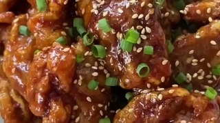 Korean fried chicken  sweet & spicy