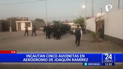 Joaquín Ramírez: Fiscalía incauta siete avionetas en aeródromo de actual alcalde de Cajamarca