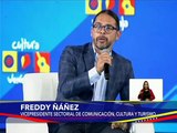 Vpdte. Sec. de Comunicación Freddy Ñáñez 