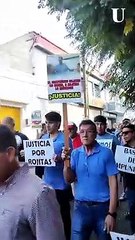 Marcha para pedir justica por Juan Carlos Rojas