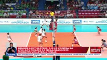 Benilde Lady Blazers, 1-0 na kontra sa LPU Lady Pirates sa NCAA Season 98 Women's Volleyball Finals | UB