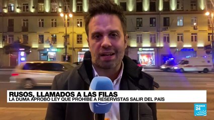 Informe desde Moscú: nueva ley busca notificar el reclutamiento militar de forma digital