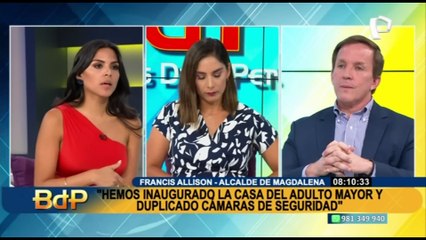 Francis Allison: "Le hemos ofrecido a los lavacarros educados trabajar en la Municipalidad"