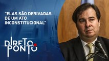 Rodrigo Maia explica os limites das medidas provisórias | DIRETO AO PONTO