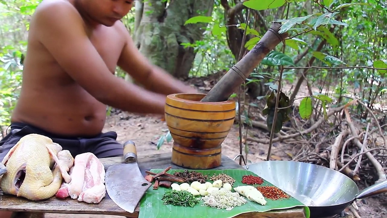 Cooking 3 Special BBQ - Grilled Black Chicken Vs Duck BBQ and Pork Belly Meat BBQ Eating Delicious