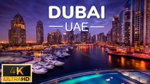 Flying Over Dubai (4K UHD) - Relaxing Surah Yaseen (Quran) Along With Beautiful Nature Videos - 4K Video HD