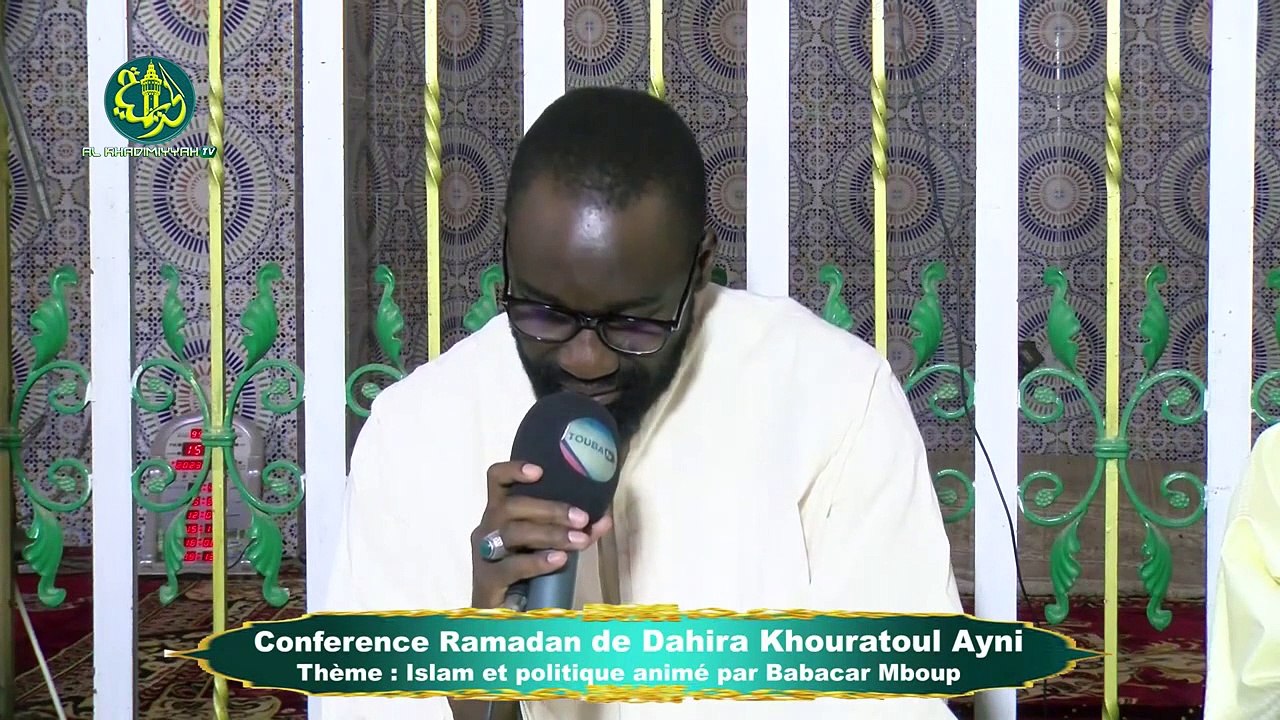 Ababacar MBOUP L'ISLAM et Politique, un exposé tres pertinente
