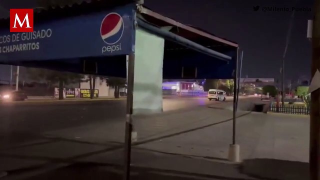 Tope sin señalética genera accidentes viales en Puebla; autoridades acuden a pintarlo