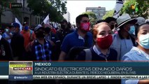 México: Sindicato de electricistas denuncia daños a la industria eléctrica del país