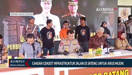 Ganjar Pranowo Genjot Infrastruktur Jalan untuk Kelancaran Arus Mudik dan Balik Lebaran
