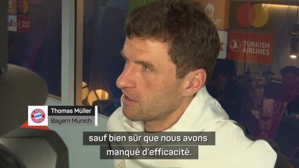 Quarts - Müller : “Le 2-0 ? Une erreur individuelle doublement amer”